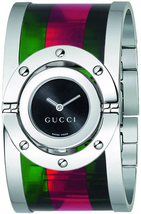 gucci twirl red green watch|Gucci twirl watches for women.